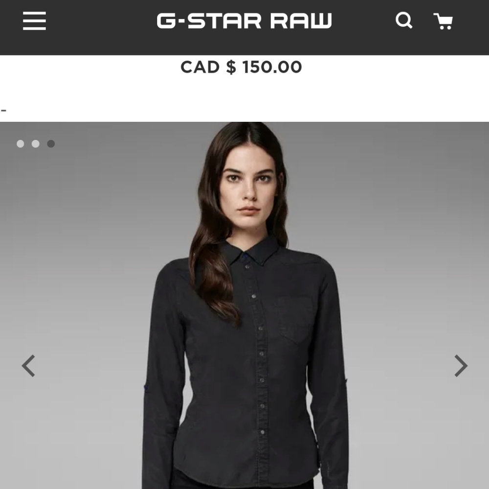 G-Star / Snap button-up shirt